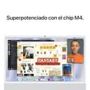 Apple iMac Ordenador de Mesa Todo en uno con Chip M4, CPU y GPU de 10 núcleos: diseñado para Apple Intelligence, Pantalla Retina de 24″, 24 GB de Memoria unificada, SSD de 512 GB - Plata - 4