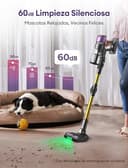 Ultenic U20 Aspiradora sin Cable 55Kpa/55Min, Cepillo Anti-Enredo Mejorado, Aspirador Escoba con Brazo Flexible, Limpieza Ultraprofunda Bajo Muebles sin Agacharse, para Alfombra/Pelo de Mascotas - 7