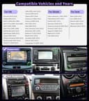 URVOLAX DAB+ Autoradio mit Bildschirm für VW Skoda Seat: 9 Zoll Doppel DIN Radio mit Wireless Apple CarPlay Android Auto - Linux Auto Radio für Golf 5 6 T5 Polo 6r Caddy Touran Passat Tiguan Fabia - 2