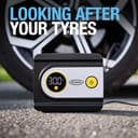 RING TYREINFLATE 20 Digital Tyre Inflator Air Compressor with Three Adaptors - Measures in PSI, BAR and kPA - 8