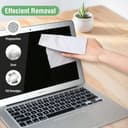 EooCoo Keyboard Cover Compatible for 2026 2025-2022 MacBook Air M5 M4 M3 M2 13.6" / 15", 2026-2021 MacBook Pro M5/M4/M3/M2/M1 Pro/Max 14"/Pro 16", UK/EU Mac Layout Ultra Thin Protector Skin, TPU Clear - 8