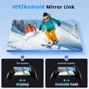 Rimoody Wireless Carplay Double Din Car Stereo, 7 Inch Touchscreen 2 Din Car Radio Head Unit with Android Auto Mirror Link, Bluetooth, FM, EQ SWC/USB/TF/AUX/UI Remote Control + Backup Camera - 3