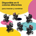 Bugaboo Capota ventilada Dragonfly, extensible para una protección adicional y una protección solar óptima, repelente al agua, Sunrise Red - 6