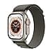 Apple Watch Ultra (GPS + Cellular, Cassa 49mm) Smartwatch con robusta cassa in titanio e Alpine Loop verde - Medium. Fitness tracker, GPS di precisione, tasto Azione, batteria a lunghissima durata - 1