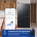 Samsung Frigorifero Quattro Porte AI RF59C70TEB1/ES, WiFi, Total No Frost, All Around Cooling, Motore Digital Inverter Garantito 20 Anni, 649 L, LxAxP: 91,2 x 177,9 x 72,3 cm, Antracite - 3