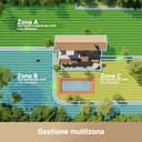 MOVA ViAX 250 Robot Tagliaerba Senza Filo Perimetrale, Consigliato 250m², Mappatura con Assistenza IA, Percorso a U, Rilev Ostacoli Dual Vision, Taglio Bordi Ottimizzato, Terreni Complessi,Ctrl da App - 7