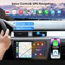 Haudio 9 Inch Wireless 2 din Car Stereo,with Wireless Carplay and Android Auto, IPS Touch Screen,with Backup Camera,Mirror Link,FM Audio Receivers,GPS Navigation, Bluetooth5.0/Voice Control - 5