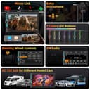 Autoradio 2 DIN Compatibile con Wireless Carplay & Android Auto,7 Pollici Touchscreen Stereo Auto Bluetooth con Schermo,Radio Auto con Mirror Link/USB/AUX/FM/Microfono, Supporta Telecamera Posteriore - 7