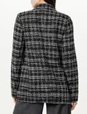 The Drop Blazer da Donna, Blake, Lungo, in Bouclé Nero, L - 2