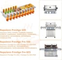 AJinTeby Grill Warming Rack for Napoleon, 71500 Stainless Steel Multifunctional Warming Rack for Napoleon's Prestige 500, Prestige PRO 500, PRO 825, Grills Replacement BBQ Warming Racks - 3