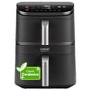 Cosori Turbo Tower Pro Freidora de Aire 10,8 Litro, Revestimiento Cerámico sin PFOA ni Teflon, Doble Resistencias 2630W con Motor DC y Dual Blaze, Air Fryer Doble Cesta Vertical, Fácil de Limpiar - 1
