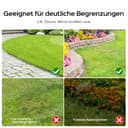 YARDCARE V100 Mähroboter ohne Begrenzungskabel, mit Vision-Navigation, Hindernisvermeidung(150 Arten), 4,0 Ah Akku Rasenmäher Roboter, Rasenroboter mit Graskamm, Ersatzklingen - 7