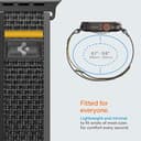 Spigen Cinturino Athlex Air Compatibile con Apple Watch Ultra 3/2/1 49mm, Series 11/10 46mm, Series 9/8/7-4/SE 45mm, 44mm - Nero attivo - 4