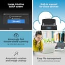 ScanSnap iX1600 Chromebook Edition Wireless Color Duplex Document Scanner, ChromeOS Compatible, Black - 3