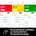 Braun ThermoScan® 7+ connect Ohrthermometer | Kompatibel mit der Braun Family Care™ App | Age Precision® Technologie | Farbcodiertes Digitaldisplay | Baby- und kleinkindfreundlich - 3