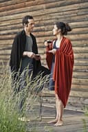 Coperta da viaggio in misto lana merino e seta COCOON - 2