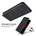 AKABEILA Case for Realme GT Neo6 SE 5G PU Leather Flip Wallet Case with Magnetic Closure Kickstand Card Slot Folio Cover 6.78 Inch Black - 3