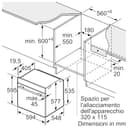 Bosch HSG7261B1 Serie 8, Forno da incasso, Cottura a vapore fino a 120 °C, Home Connect: controllo da remoto, Assistente alla cottura, Display touch, AirFry, 60 x 60 cm, Nero - 10