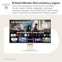 LG 32U850SA-W - Smart Monitor 32", Panel IPS, UHD (3840 x 2160), 60Hz, 5ms (GtG), WebOS 24, DCI-P3 95%, Ajuste en Inclinación (Eje Horizontal), Blanco - 3