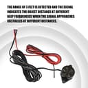 Radar de inducción electromagnética, sensor de estacionamiento con alarma de marcha atrás, sensor de rango completo para vehículos recreativos, camiones y vehículos recreativos con inspección completa - 3