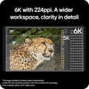 LG UltraFine evo 32U990A-S - 6K (6144 x 3456p) Nano IPS Black 32 Inch, 60Hz, 5ms GtG, DCI-P3 98%, Adobe RGB 99.5%, HDR 600, MAC compatitble, Speakers, Thunderbolt 5, HDMI 2.1, DP2.1, Silver - 2