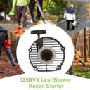 Cynkpeg 545111701 - Conjunto de arranque de retroceso para soplador de hojas Husqvarna 125BV 125BX 125BVX, carcasa de arranque de retroceso 125B, repuesto 5451117-01 5451118-01 - 6
