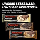 Powerbar - Protein Plus - Low Sugar - Chocolate-Brownie - 30x35g - Riegel mit nur 107 Kcal - Fitnessriegel mit Ballaststoffen - 4