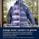 Electrolux Serie 900 PerfectCare, Asciugatrice a Pompa di Calore, 9 kg, EW9H4Y9A, Classe A, 12 Programmi, Connettività Smart App, Tecnologia 3DSense, Filtro EcoFlow, 60 dB, 850x596x636 mm - 2