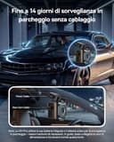 Baseus VD1 Pro Dash Cam Auto Fronte Retro 4K+1080P, Dashcam Solare con Modalità Park Standby a Batteria da 14 Giorni, Telecamera Auto Atti Vandalici con STARVIS, Wi-Fi 5GHz, GPS, 32 GB Scheda - 10