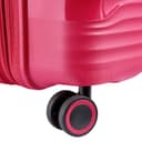 DELSEY PARIS Dune Hardside Expandable Luggage with Spinner Wheels, Viva Magenta, Checked-Medium 25 Inch, Dune Hardside Expandable Luggage with Spinner Wheels - 7