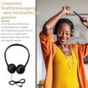 LEADZM Pianoforte Digitale Semi-Pesato a 88 Tasti, Tastiera Full Size, Tastiera Elettronica con Supporto a Forma di X a Doppio Tubo, Bluetooth MIDI, Leggio, Pedale Sustain, Cuffie (Nero, + Supporto) - 8