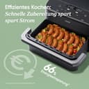 COSORI Heißluftfritteuse 2 Kammern, Dual Blaze TwinFry 10L Airfryer, mit 4 Heizrohren und flexiblen Kammern, gleichmäßige Hitzeverteilung, Temperatur bis 240 Grad C, Schwarz, TF102S - 9