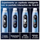 Oral-B iO 9 Cepillo de Dientes Eléctrico con Mango Recargable, 1 Cabezal, Estuche de Viaje con Cargador y Funda Magnética, Diseñado por Braun, Regalos Originales para Mujer y Hombre - Azul - 6