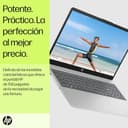 HP 15-fc0241ns - Ordenador portátil de 15.6" FHD (AMD Ryzen 5-7520U, 16 GB RAM, 1TB SSD, AMD Radeon Graphics, Windows 11) Plata y Azul - Teclado QWERTY Español - 9