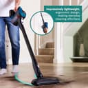 Bosch BCS612LGB Unlimited 6 Cordless Stick Vacuum Cleaner, Ultra Lightweight Design, Suitable for All Floor Types, 2 x Interchangeable 18V Batteries, 60 Minutes Run Time, Laguna Blue - 3