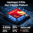 HONOR Magic8 Pro 5G Mobile Phone, Snapdragon 8 Elite Gen 5, 6270mAh Battery, 6.71" Screen, 200MP Telephoto Camera, 120Hz Refresh Rate, IP68,IP69& IP69K Water Resistance (Sunrise Gold, 512, GB, GB, 12) - 3