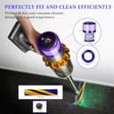 Rodillo de cepillo para Dyson V15 Detect Slim Absolute Total Clean Extra Aspiradora Roll Piezas de repuesto (V15 Cepillo con filtro) - 4