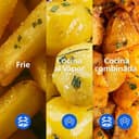 Philips Airfryer Serie 5000 Dual Basket con vapor - 9L, tecnología RapidAir Plus, 19 funciones en 1, 90% menos de grasa, Air Steam, 2 cestas, 2 tamaños, Cocina a vapor, Accesorios (NA550/00) - 2