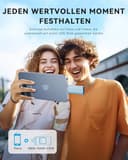 ROSPE USB Stick 128 GB für iPhone, MFi-zertifizierter Lightning Speicherstick, 3-in-1 Flash-Laufwerk für iOS/Android/PC, USB 3.0 High-Speed Memory Stick iPhone Externe Speichererweiterung, Aschblau - 3