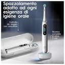 Oral-B Spazzolino Elettrico Ricaricabile iO 10 Bianco, 1 Spazzolino Elettrico, 3 Testine di Ricambio, Custodia Da Viaggio Ricaricabile, iO 10, Pulizia Denti, Sensore di Pressione, Gengive Protette - 5