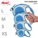 Flexi® Comfort L Cinta 8 m Azul, Correa Extensible para Perros hasta máx. 50 kg - 7
