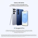 Samsung Galaxy S25 256GB Teléfono Móvil con IA, Galaxy AI, 12GB RAM, Cámara 50MP, Dual SIM, IP68, Garantía del Fabricante 3 Años + 1 Año Extra, Color Azul Marino (Versión Española) - 3