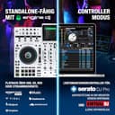 Denon DJ PRIME 4+ WHITE DJ-Controller mit Stem-Trennung auf 4 Decks, WLAN-Streaming, Drop Sampler Mixer, 10.1-Zoll Touchscreen, Beleuchtungssteuerung, Weiß - 3