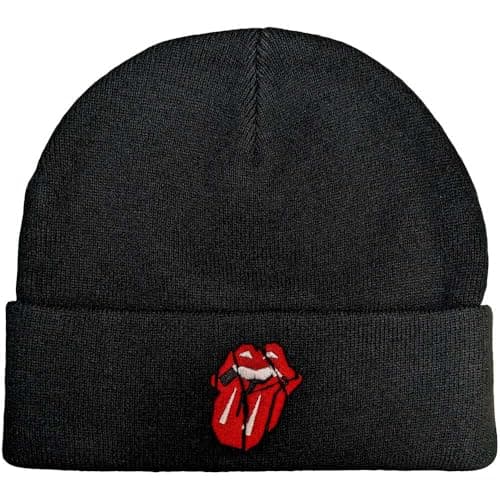 The Rolling Stones Unisex Beanie Hat: Hackney Diamonds Shards Logo (Nero) Size One Size