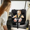 Feakaou 360 Car Seat with ISOFIX - for Newborn to 12 Years Children, i-Size (ECE R129/E4) Rotating Swivel Baby Car Seat,Group 0+1/2/3 (40-150cm),Rear Facing for Longer from Birth to 4 Years.Black. - 2