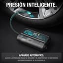 NOCO Air AL5: Inflador de neumáticos inalámbrico de 5A – Compresor de aire portátil a batería – Caudal de 17 SLPM, infla de 0 a 40 PSI en 7 min – Manómetro digital y apagado automático - 5