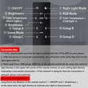 Plafoniera LED Soffitto Lampadario RGB Rotonda Dimmerabile, 24W 2400LM Colore Plafoniere Compatibile con Alexa, Controllo APP, Impermeabile IP44 Lampada per Bagno Camere da letto, Soggiorni, Cucina - 8