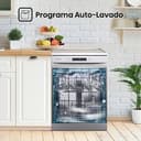 Hisense HS622E10X - Lavavajillas, Capacidad para 13 servicios, 60 cm, Programa ECO, Silencioso, 2, Filtro autolimpiable, Contador digital, Libre instalación, Inox - 6