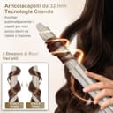 7MAGIC Air Styler 6 In 1, Asciugacapelli Ionico, Spazzola Rotante Per Capelli, Arricciacapelli Automatico, Spazzola Lisciante, Senza Danni Da Calore, Asciugatura Rapida, Con Borsa Da Viaggio - 3