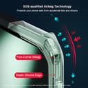 TIMEYUE Custodia per Asus ROG Phone 8 Pro, [Protezione Airbag] Retro in PC Trasparente + Telaio in TPU Morbido, Custodia protettiva Antigraffio - 4